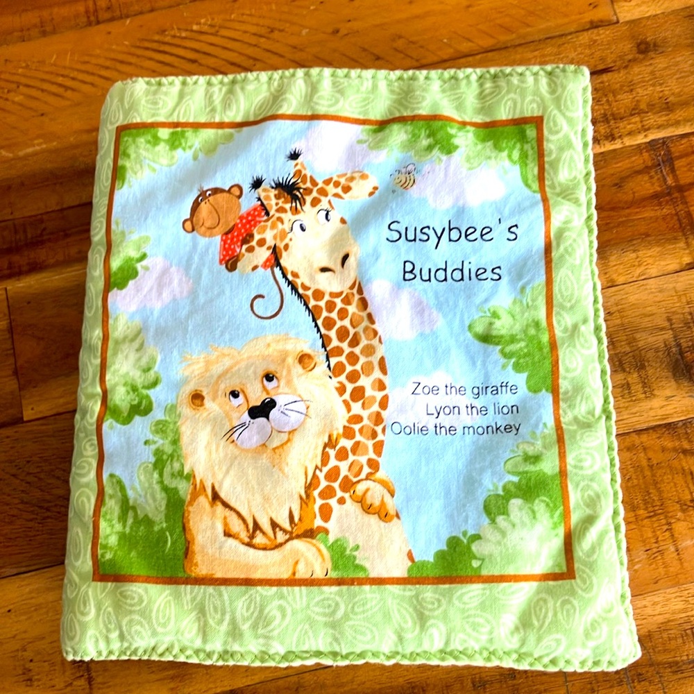 Susybee’s Buddies cloth book